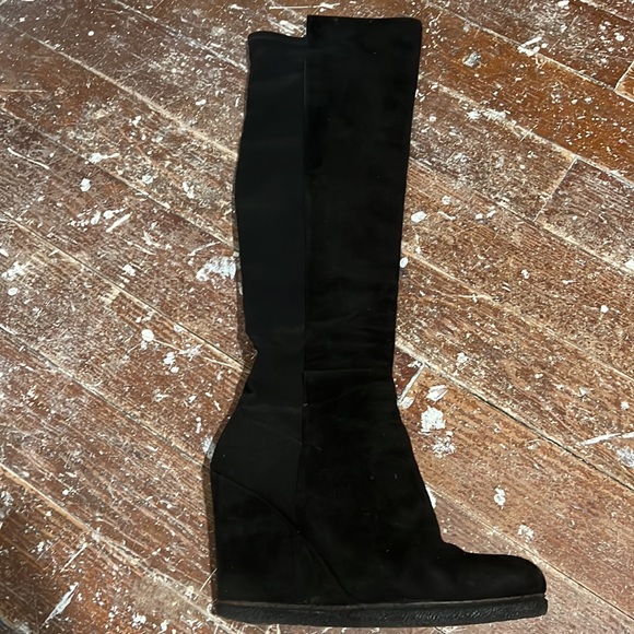 Stuart Weitzman suede over the knee boots size 8 - Picture 2 of 7